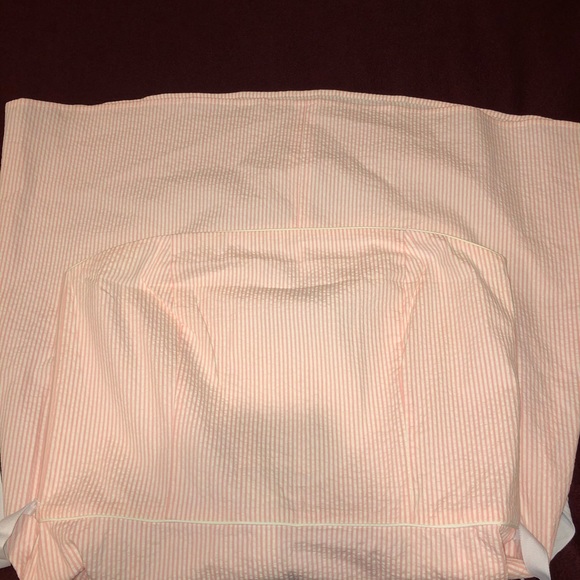 Old navy pink & white striped strapless dress - Picture 2 of 8